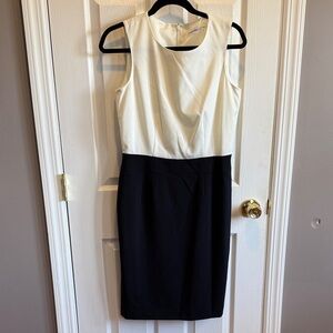 Calvin Klein Black and white  Dress